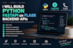 build python fastapi flask rest apis