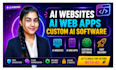 develop ai websites, ai web apps, ai web software