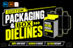 create dieline, die cut lines and prepress packaging design