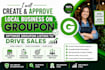 create approve local business on groupon and optimize listing to drive sales