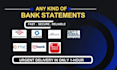 reconcile bank statement PDF to editable format