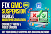 fix google merchant center misrepresentation suspension and gtin gmb