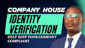 assist with companies house identity verification and personal code