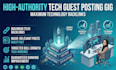 do tech guest post outreach and build quality backlinks