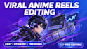 edit viral anime amv and lyric sync reels