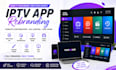 mutli dns app, epg, control panel, intro video, theme, ovpn config, iptv app