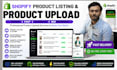 shopify product listing and management