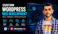 custom wordpress web development with elementor pro