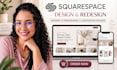 squarespace website design squarespace website redesign squarespace website