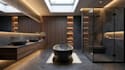 remodel master bathroom layout architect closet space with detailed elevation