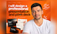 design a professional presentation and pitch deck