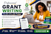 research grants and write a compelling grant proposal to help fund your project
