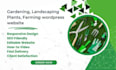 design gardening, landscaping, plants, farming website
