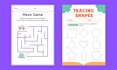 design custom kids worksheets and preschool activity books