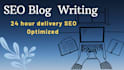 write SEO blog article and website content