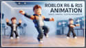 make custom roblox r6 r15 dance emote and character animations