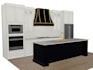 redraw cabinet shop drawing in mozaik for cnc production file