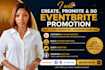 do eventbrite promotion setup, event marketing facebook event ads