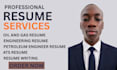 professionally write an ats optimized resume and CV