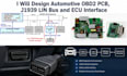 design automotive obd2 pcb j1939 lin bus and ecu interface