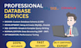 design , fix and manage  mysql and oracle