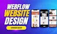 build webflow landing page 3d interactive website scroll lottie animation spline