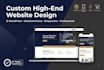 design your custom highend wordpress and woocommerce website design