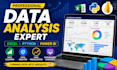 do data analysis in excel and python