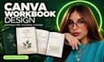 canva design workbook design journal self help workbook lead magnet pdf
