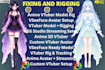 rig anime vtuber model, vseeface avatar setup, obs studio streaming, anime nsfw