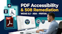 remediate PDF for all guidelines and report