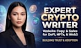 write high converting crypto copywriting, web3 content and whitepapers