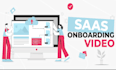 create an engaging saas onboarding and product walkthrough video