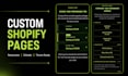 build a custom responsive shopify storefront page