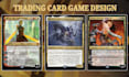 design custom mtg card, commander, mtg alter, mtg token, trading card game