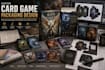 design custom card game packaging, tuck box and booster pack