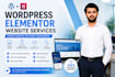 create responsive wordpress website with elementor and acf