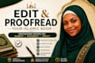 professionally edit and proofread your islamic book