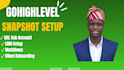 set up gohighlevel automation and ghl snapshot