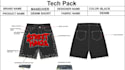 create fashion tech pack, clothing tech pack and technical flat