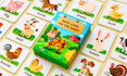design educational flashcards learning cards memory card game custom card games
