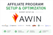 setup and optimize your affiliate program on shareasale and awin