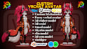 create custom vrchat avatar, furry avatar, 3d nsfw model, vr character, pc quest