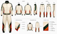 design custom jackets, hoodies and tracksuits with technical flats and tech pack