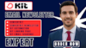 setup convertkit newsletter kit automation kit landing page kit email sequence