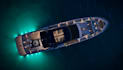 create 3d luxury yacht interior and exterior design