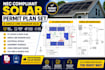 design nec compliant solar permit plan set and sld
