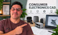 design consumer electronics cad, smart device enclosure, 3d product prototype