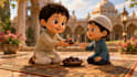 create 3d islamic kids animation cinematic videos