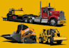 create vehicle and heavy equipment vector illustration